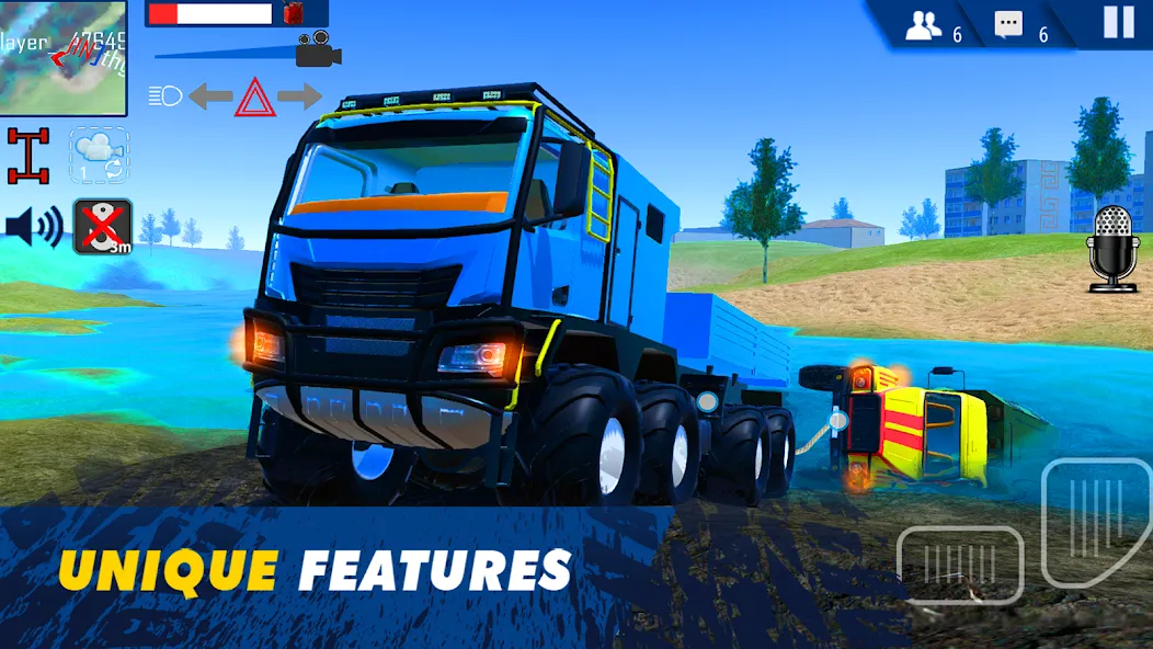 Offroad Simulator Online 4×4 (Оффроуд Симулятор Онлайн 44) [MOD: Все открыто] - Скриншот 2