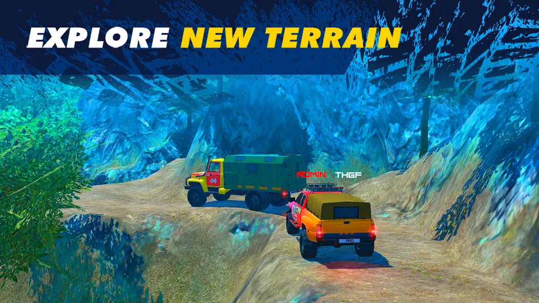 Offroad Simulator Online 4×4 (Оффроуд Симулятор Онлайн 44) [MOD: Все открыто] - Скриншот 5