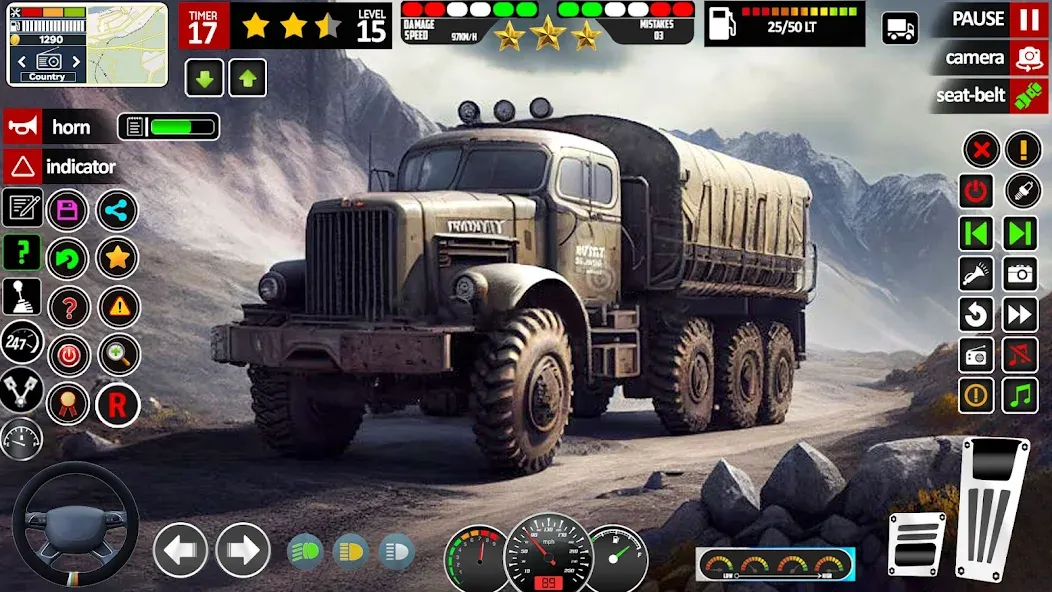 Army Truck Transport Game 2023 [MOD: Все разблокировано] - Скриншот 3