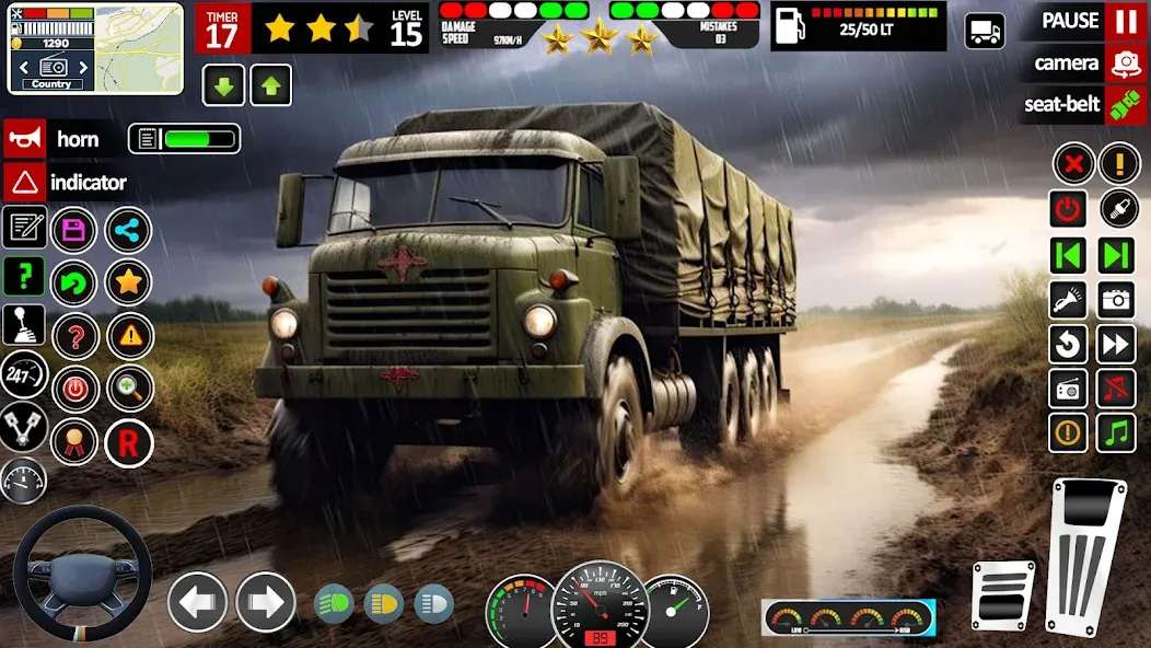 Army Truck Transport Game 2023 [MOD: Все разблокировано] - Скриншот 5