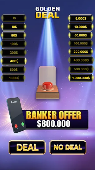Million Golden Deal Game (Миллион Золотой Сделки) [MOD: Много монет/Энергии] - Скриншот 2