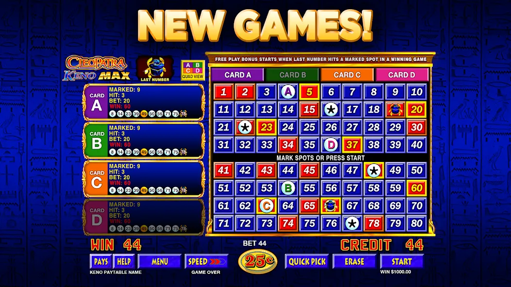 Keno Star — Multi Card Games (Кино Стар) [MOD: Mega Mod/Меню] - Скриншот 2