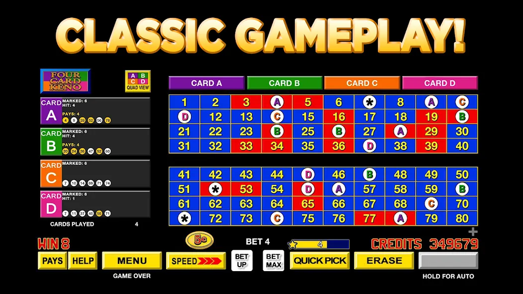 Keno Star — Multi Card Games (Кино Стар) [MOD: Mega Mod/Меню] - Скриншот 3