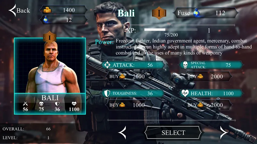 V Commando shooting [MOD: Все разблокировано] - Скриншот 2