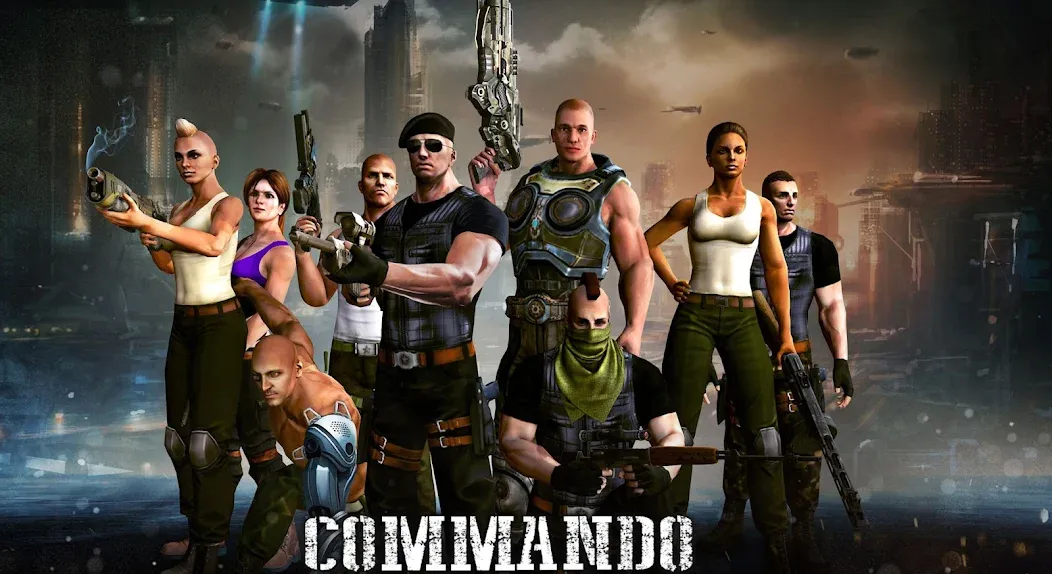 V Commando shooting [MOD: Все разблокировано] - Скриншот 4