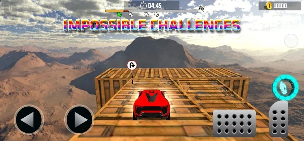 Ramp Car Stunt Challenge (Рамп Кар Стант Челлендж) [MOD: Бесконечные деньги] - Скриншот 2