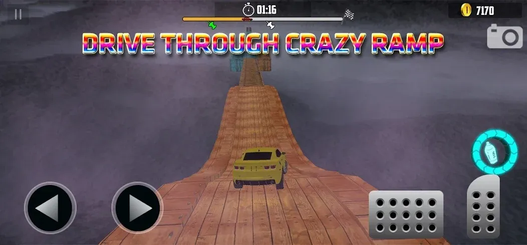 Ramp Car Stunt Challenge (Рамп Кар Стант Челлендж) [MOD: Бесконечные деньги] - Скриншот 3