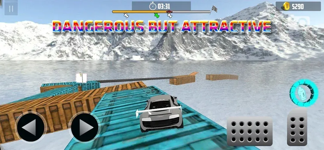 Ramp Car Stunt Challenge (Рамп Кар Стант Челлендж) [MOD: Бесконечные деньги] - Скриншот 4