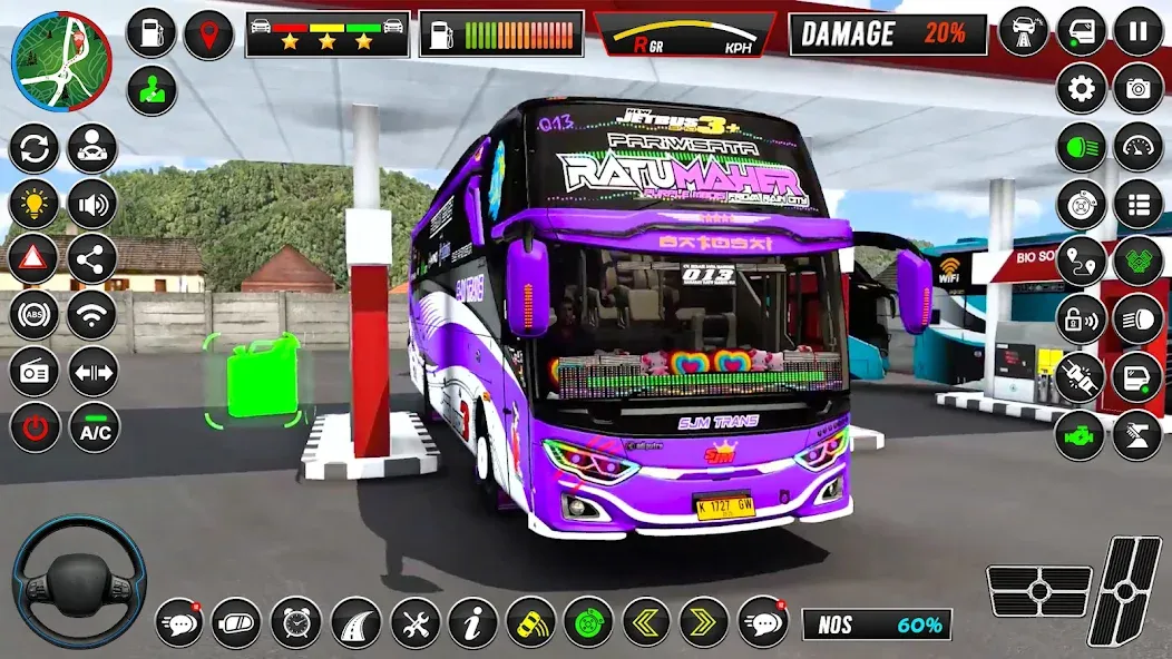 Euro Bus Simulator — Bus Games [MOD: Разблокировано] - Скриншот 5