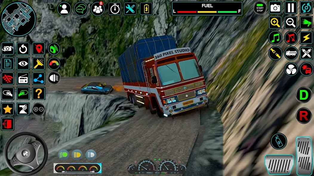 Indian Truck Offroad Cargo Sim (Индийский грузовик   ) [MOD: Разблокировано] - Скриншот 1