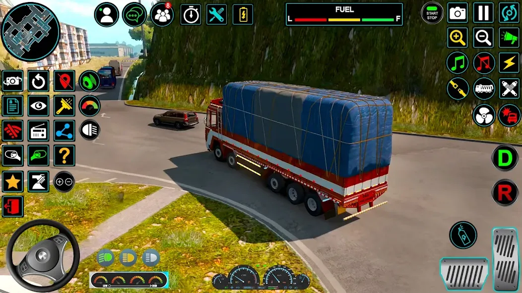 Indian Truck Offroad Cargo Sim (Индийский грузовик   ) [MOD: Разблокировано] - Скриншот 2