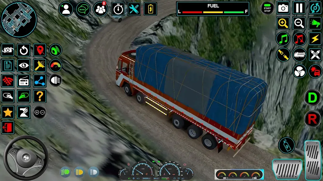 Indian Truck Offroad Cargo Sim (Индийский грузовик   ) [MOD: Разблокировано] - Скриншот 4