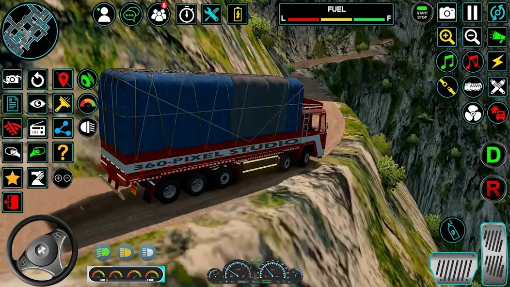 Indian Truck Offroad Cargo Sim (Индийский грузовик   ) [MOD: Разблокировано] - Скриншот 5