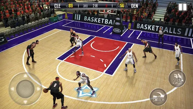 Fanatical Basketball [MOD: Бесконечные деньги] - Скриншот 1