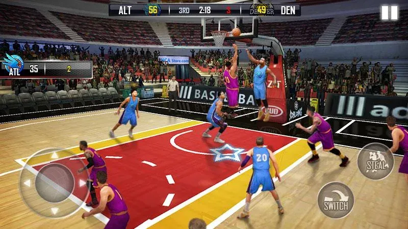 Fanatical Basketball [MOD: Бесконечные деньги] - Скриншот 4
