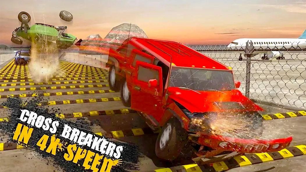Car Crash Speed Bump Car Games [MOD: Все открыто] - Скриншот 3