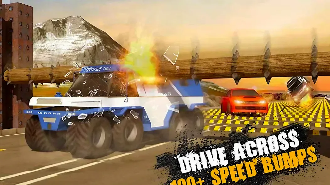 Car Crash Speed Bump Car Games [MOD: Все открыто] - Скриншот 5