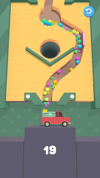 Sand Balls — Puzzle Game (Сэнд Боллс) [MOD: Бесконечные деньги] - Скриншот 1
