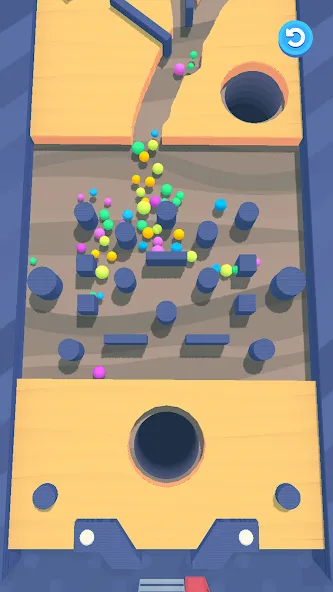 Sand Balls — Puzzle Game (Сэнд Боллс) [MOD: Бесконечные деньги] - Скриншот 2