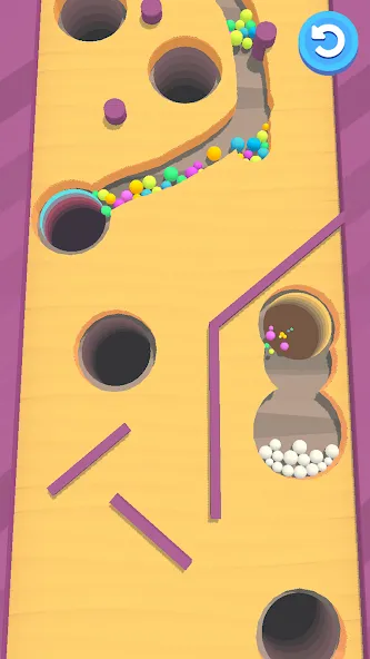 Sand Balls — Puzzle Game (Сэнд Боллс) [MOD: Бесконечные деньги] - Скриншот 3