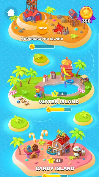 Sand Balls — Puzzle Game (Сэнд Боллс) [MOD: Бесконечные деньги] - Скриншот 5