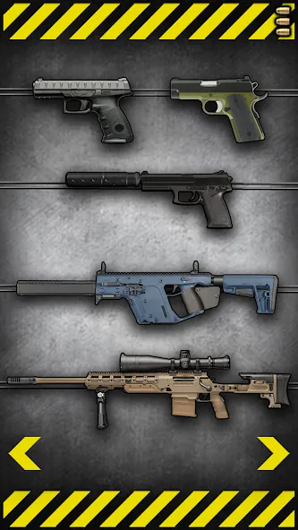Fire Weapons Simulator [MOD: Бесконечные деньги] - Скриншот 4