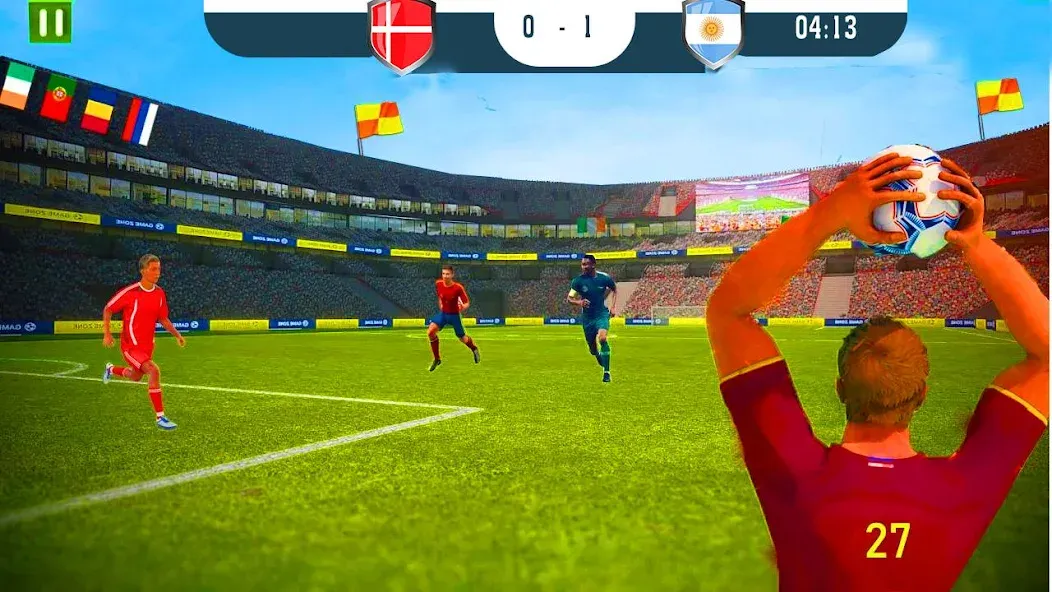 ultimate football game 2024 [MOD: Мод Меню/Взлом] - Скриншот 1