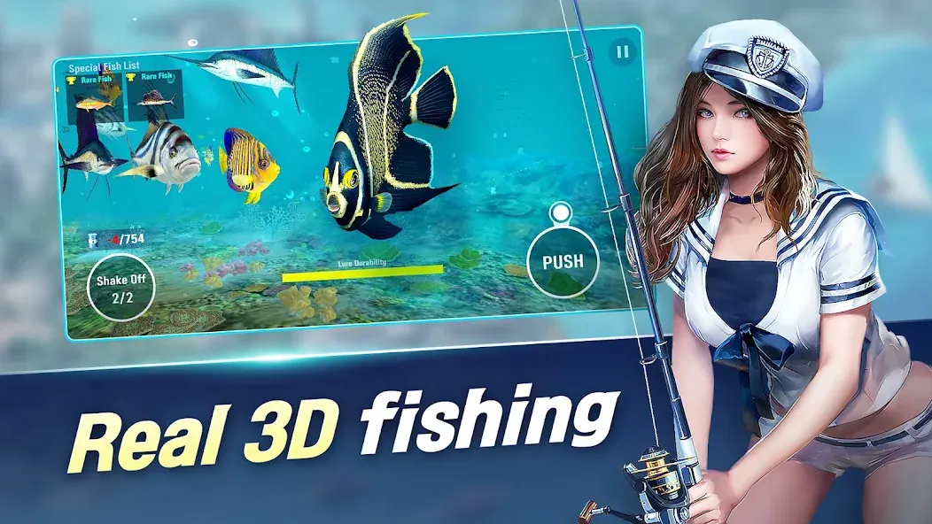 World Fishing Championship (Чемпионат мира по рыбной ловле) [MOD: Mega Mod/Меню] - Скриншот 4
