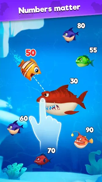 Fish Go.io — Be the fish king [MOD: Много монет/Энергии] - Скриншот 2
