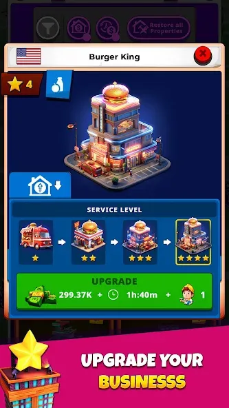 Geopoly: Tycoon NFT Idle Game (ГЕОПОЛИ Реал) [MOD: Меню/Много денег] - Скриншот 2