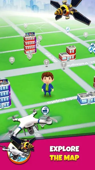 Geopoly: Tycoon NFT Idle Game (ГЕОПОЛИ Реал) [MOD: Меню/Много денег] - Скриншот 3