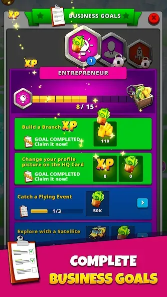Geopoly: Tycoon NFT Idle Game (ГЕОПОЛИ Реал) [MOD: Меню/Много денег] - Скриншот 5