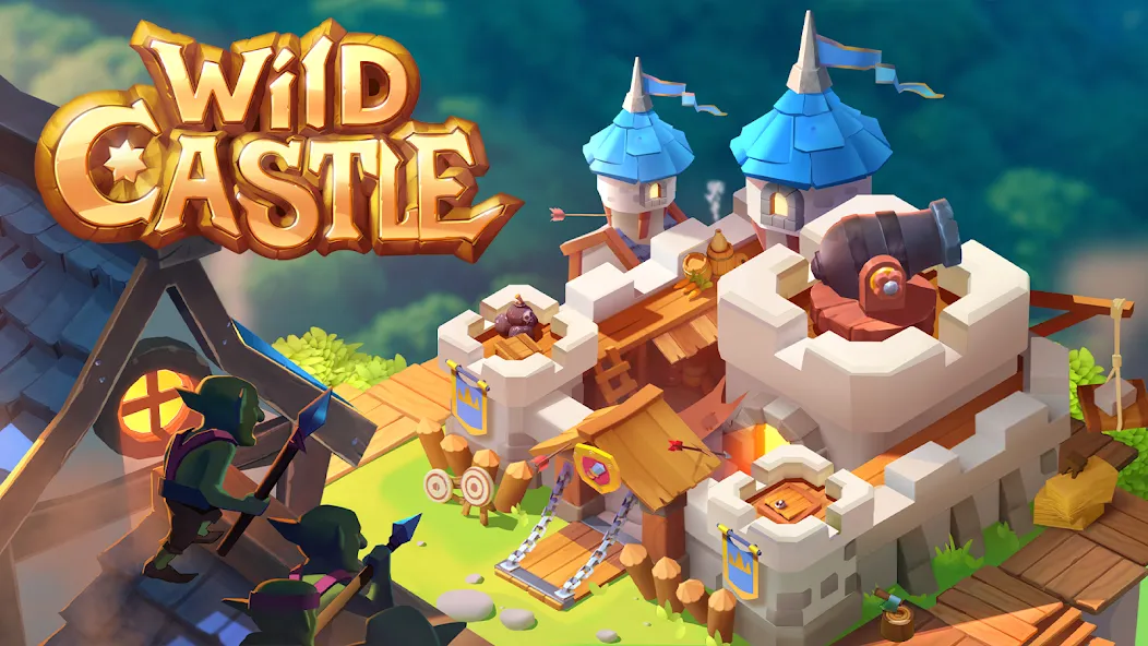 Wild Castle: Tower Defense TD (Уайлд Кастл ТД) [MOD: Premium/Unlocked] - Скриншот 1