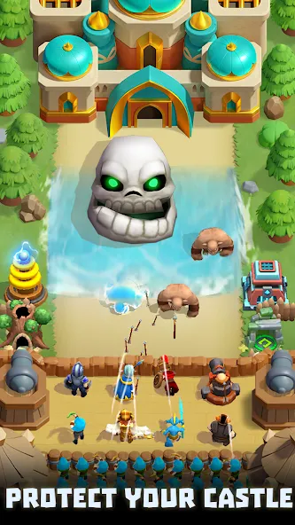Wild Castle: Tower Defense TD (Уайлд Кастл ТД) [MOD: Premium/Unlocked] - Скриншот 2