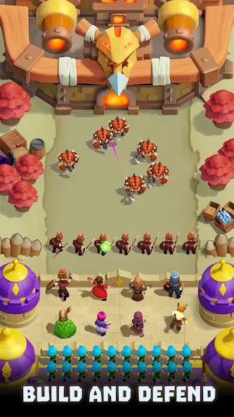 Wild Castle: Tower Defense TD (Уайлд Кастл ТД) [MOD: Premium/Unlocked] - Скриншот 4