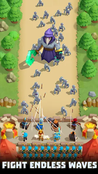 Wild Castle: Tower Defense TD (Уайлд Кастл ТД) [MOD: Premium/Unlocked] - Скриншот 5
