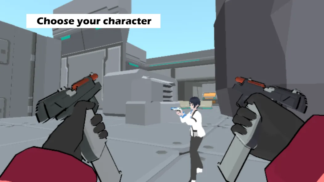Rush Legends Parkour PvP FPS (Раш Легенды Паркур ПвП ФПС) [MOD: Бесконечные деньги] - Скриншот 1