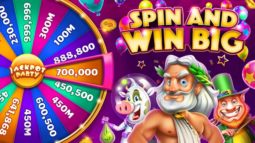 Jackpot Party Casino Slots (Джекпот Пати) [MOD: Все разблокировано] - Скриншот 1