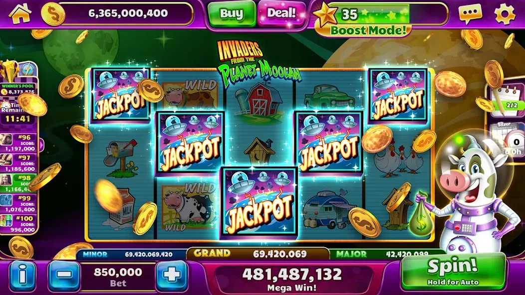 Jackpot Party Casino Slots (Джекпот Пати) [MOD: Все разблокировано] - Скриншот 3