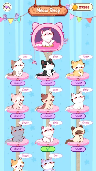 Cat World Music (Кэт Ворлд Мьюзик) [MOD: Меню/Много денег] - Скриншот 2