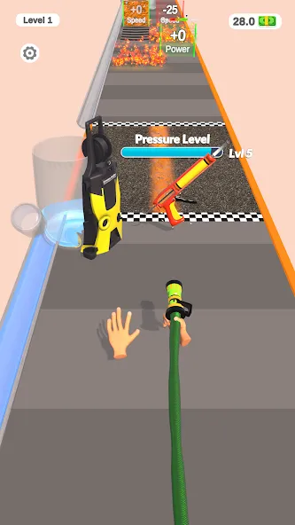 Pressure Washing Run (Прессовка Ранация) [MOD: Бесконечные деньги] - Скриншот 5