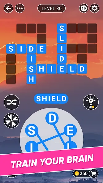 Word Farm Crossword [MOD: Меню/Много денег] - Скриншот 3