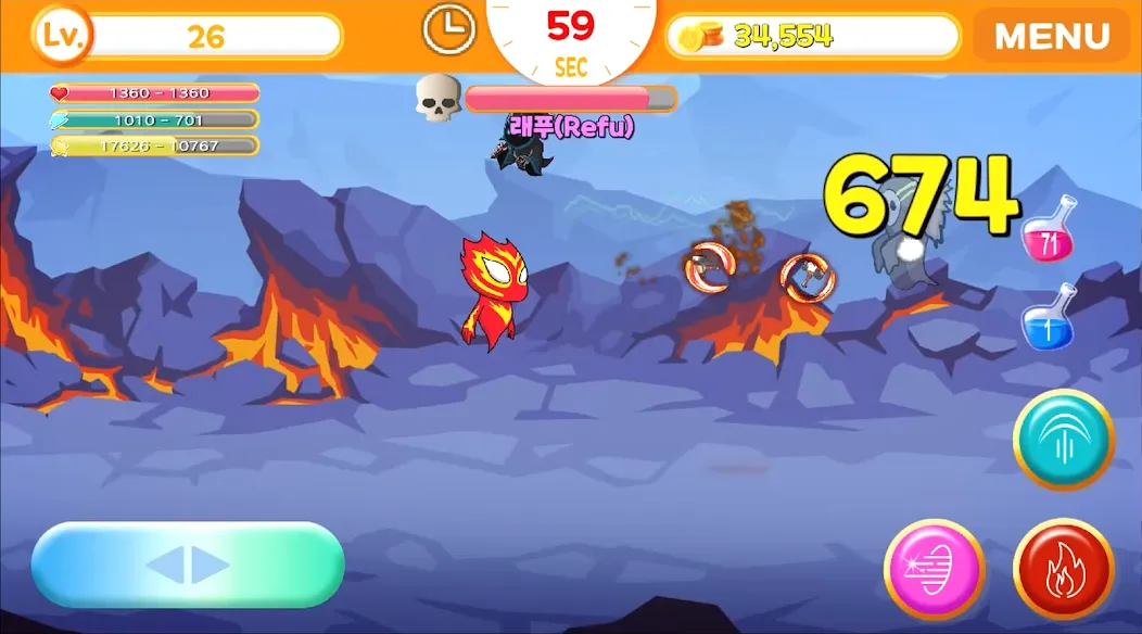 Sprit of Fire Ifrt (Дух Огня Ифрт) [MOD: Premium/Unlocked] - Скриншот 2