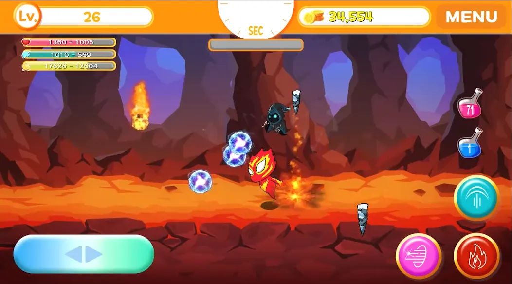 Sprit of Fire Ifrt (Дух Огня Ифрт) [MOD: Premium/Unlocked] - Скриншот 5