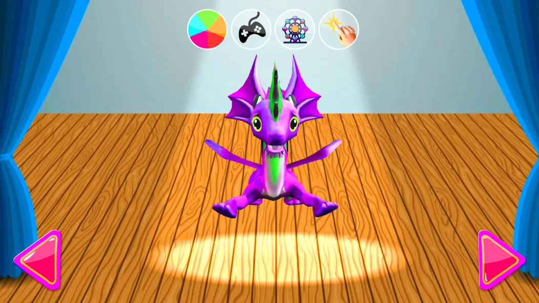 Talking Dragon Family (Талкинг Драгон Фэмели   ) [MOD: Mega Mod/Меню] - Скриншот 2