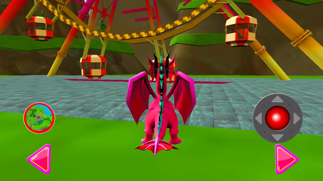 Talking Dragon Family (Талкинг Драгон Фэмели   ) [MOD: Mega Mod/Меню] - Скриншот 3