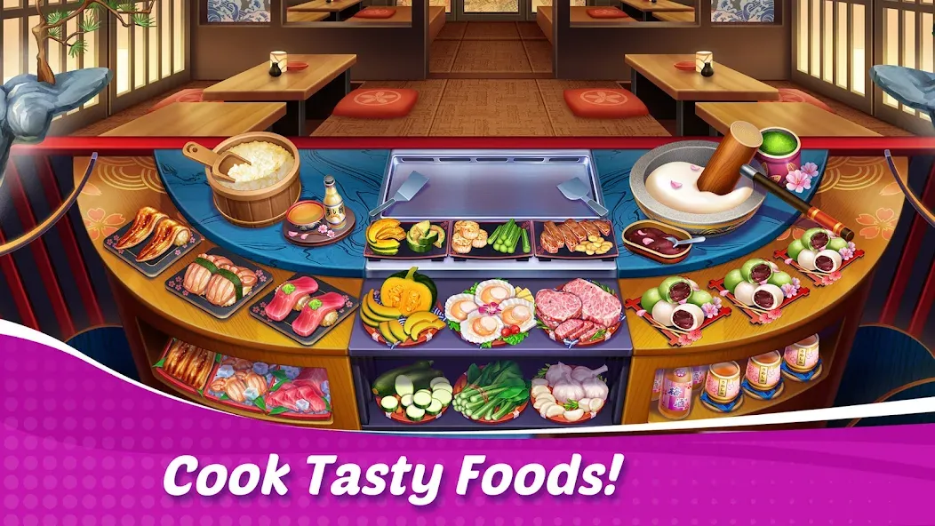 Cooking Wonder: Cooking Games [MOD: Mega Mod/Меню] - Скриншот 1