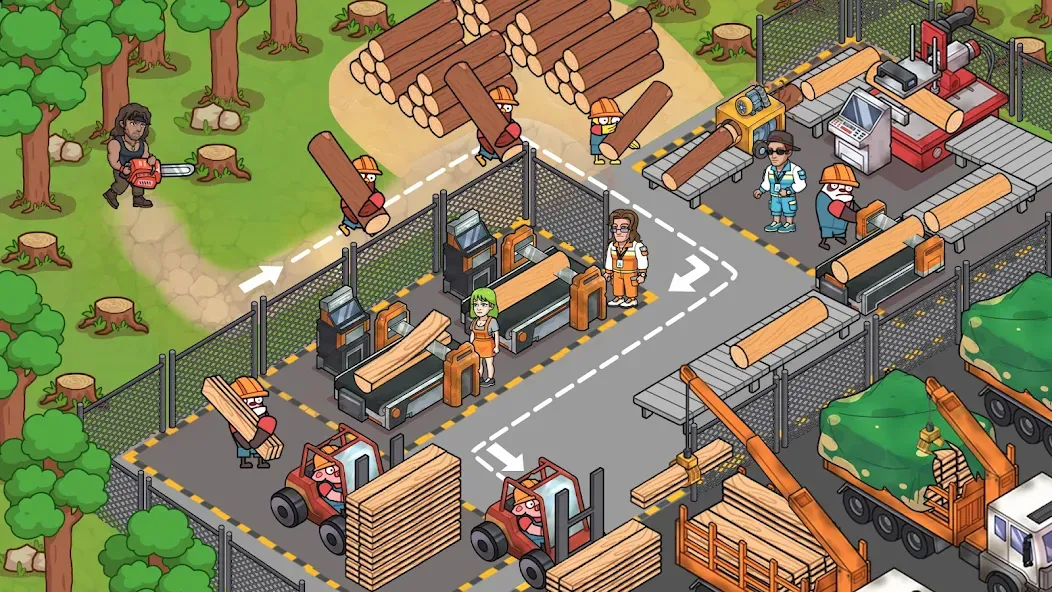 Lumber Out (Ламбер Аут) [MOD: Premium/Unlocked] - Скриншот 1