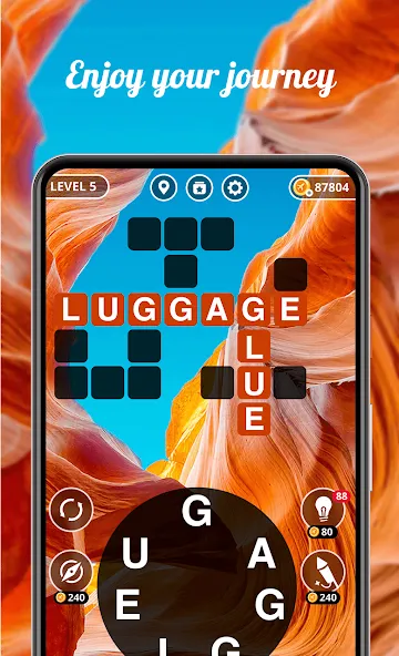 Wordwise® — Word Connect Game [MOD: Мод Меню/Взлом] - Скриншот 4