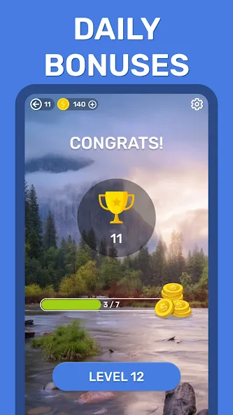 Word Search Puzzle Game [MOD: Разблокировано] - Скриншот 5